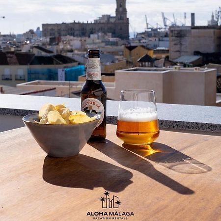 Luxury Duplex With Pool And Padel Court In Town Apartamento Málaga Exterior foto