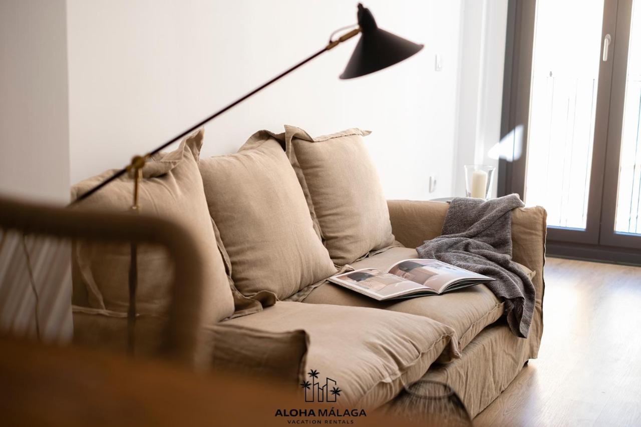 Luxury Duplex With Pool And Padel Court In Town Apartamento Málaga Exterior foto